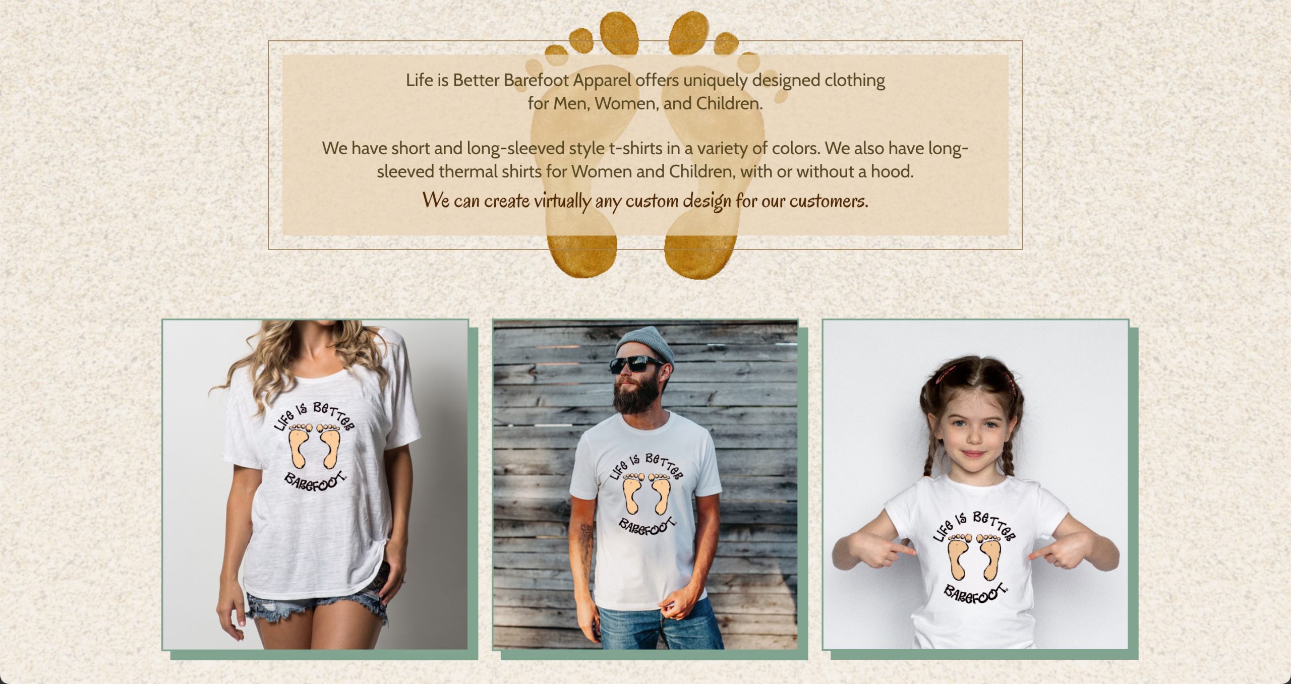 Life is Better Barefoot, Lois Reed Designs